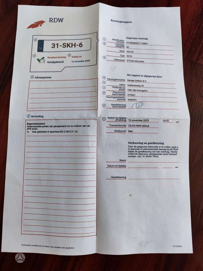 Volvo XC70, 2.0 l., Универсал