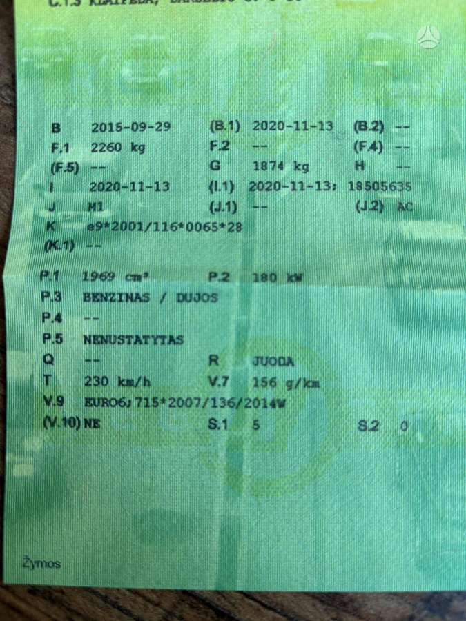 Volvo V70, 2.0 l., Универсал