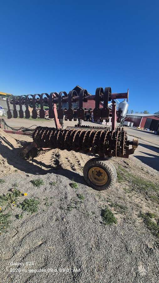 Vaderstad 8m., dirvos tankinimo, lyginimo volai