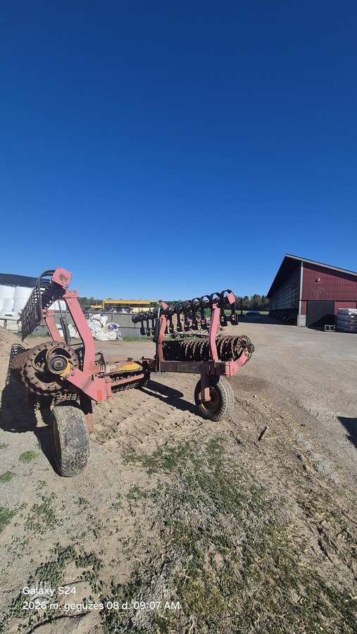 Vaderstad 8m., compacting, leveling rollers