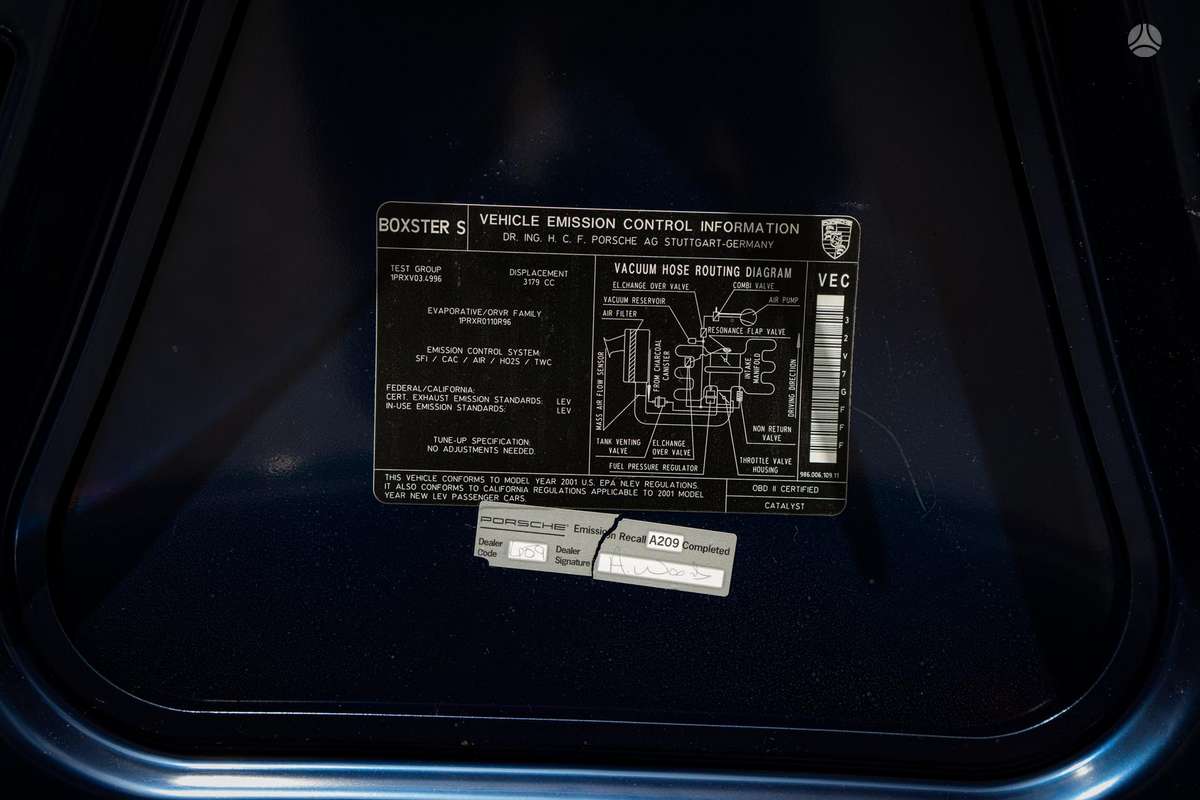 Porsche Boxster, 3.2 l., convertible