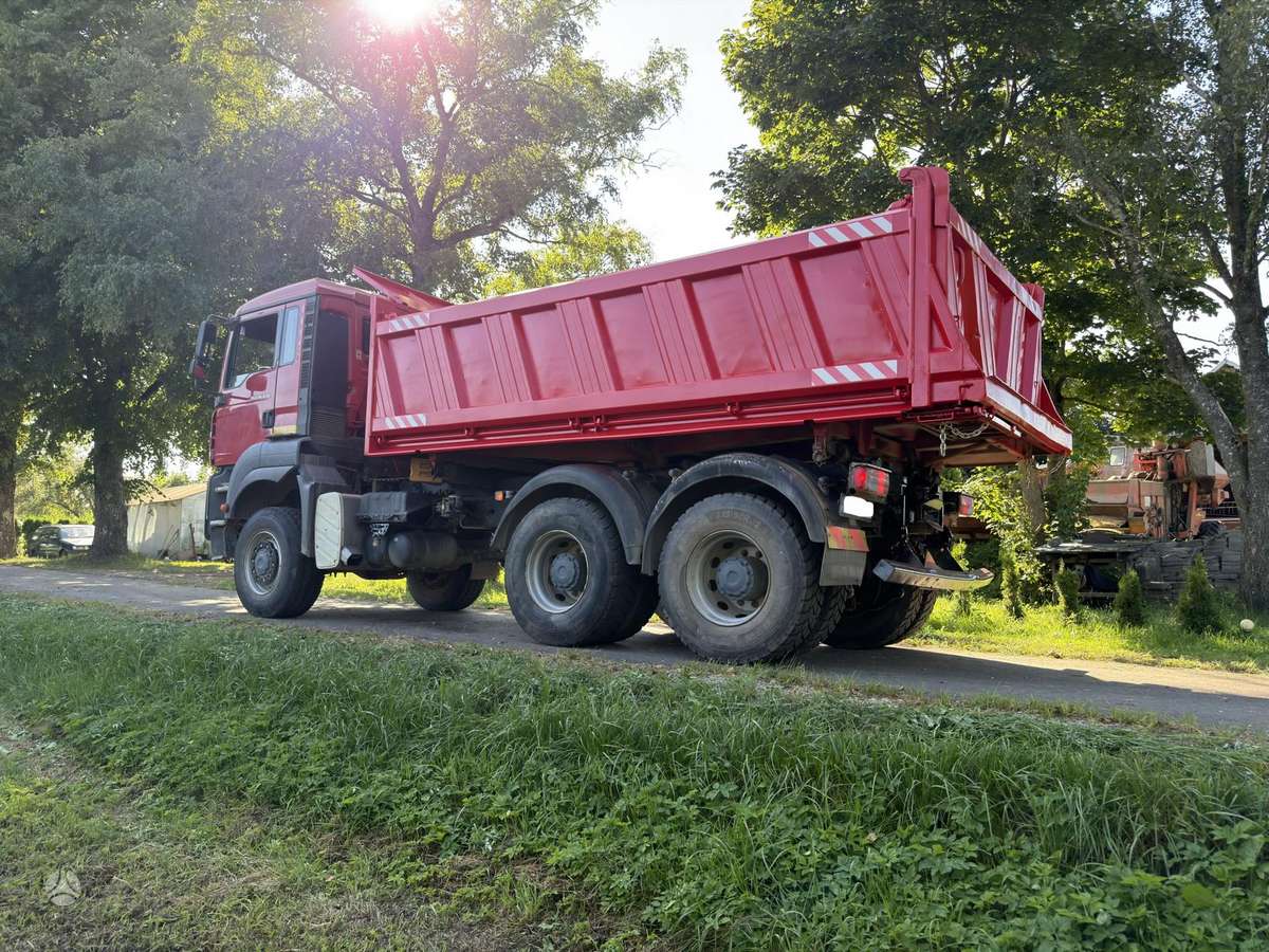 MAN TGA, dumpers / tippers