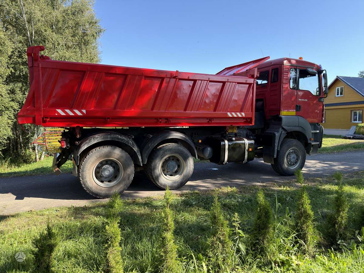 MAN TGA, dumpers / tippers