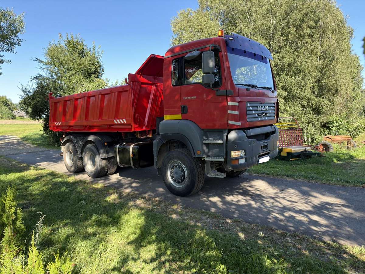 MAN TGA, dumpers / tippers