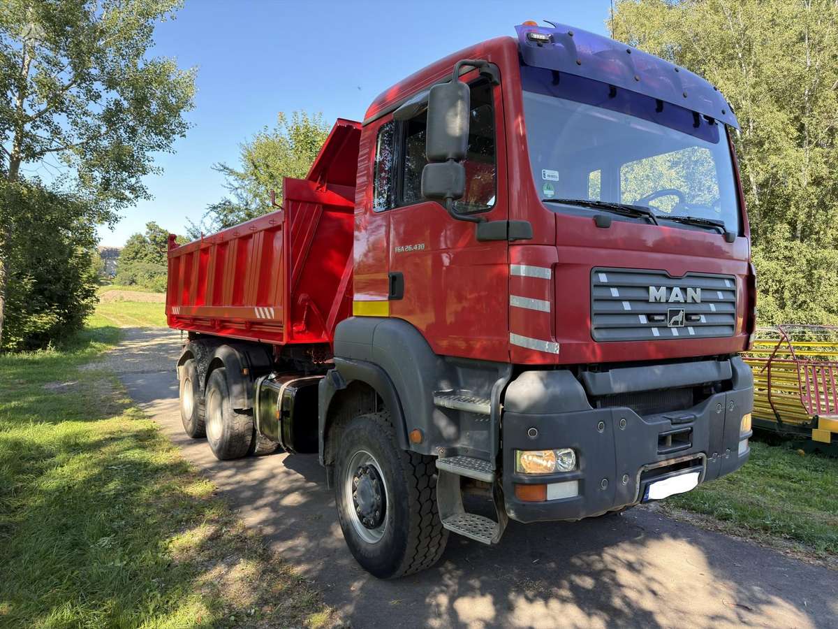 MAN TGA, dumpers / tippers