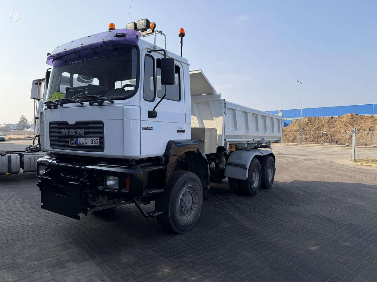 MAN 27.464, dumpers / tippers