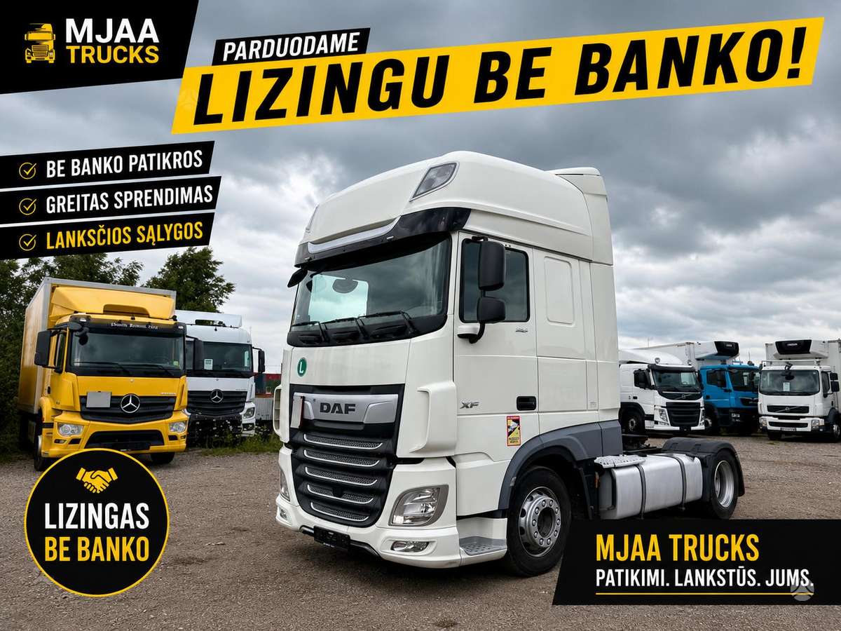 DAF XF 480 Mega Super Space Cab, 2 miegamosios vietos