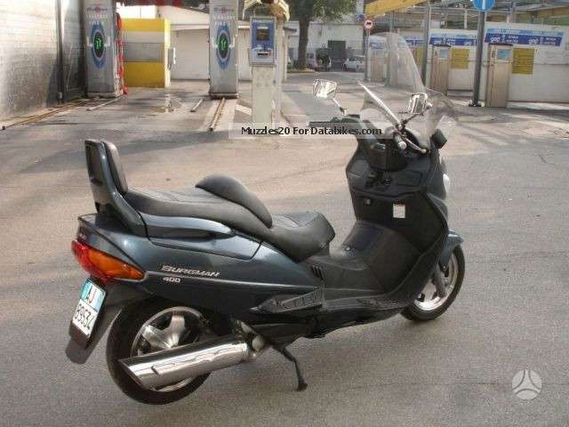 Suzuki Burgman, scooters / mopeds