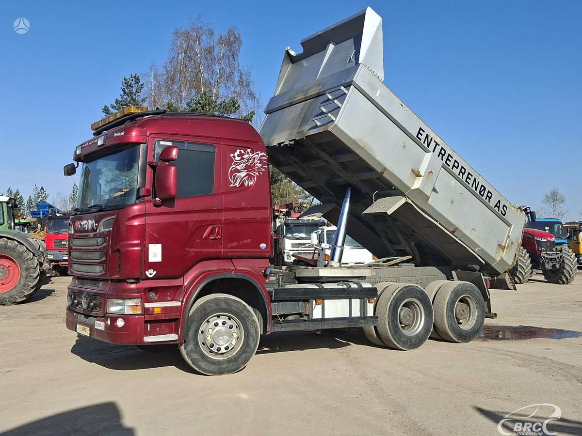 Scania R 560 6x4, самосвалы