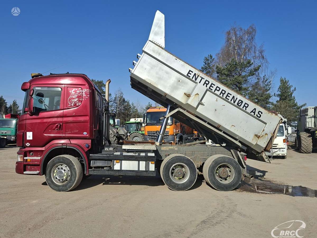 Scania R 560 6x4, самосвалы