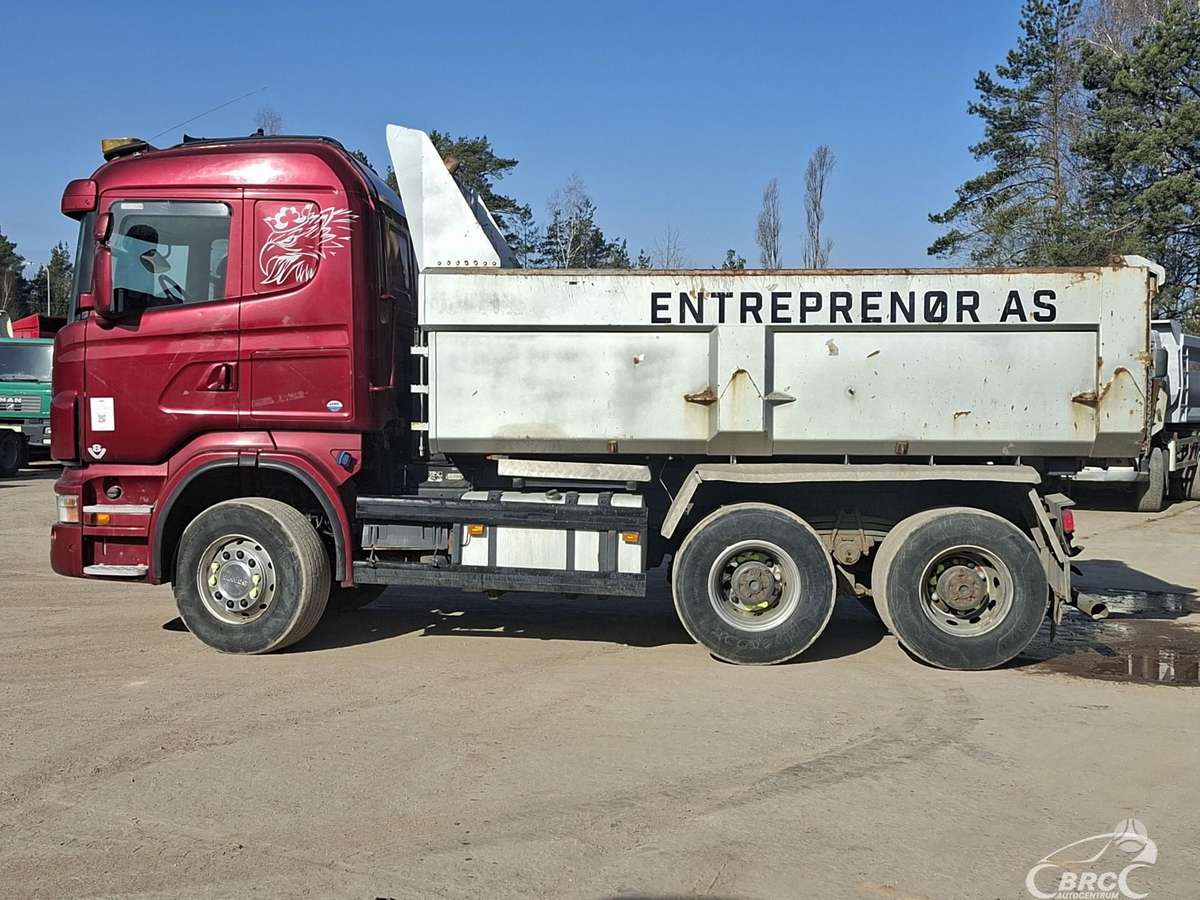 Scania R 560 6x4, самосвалы