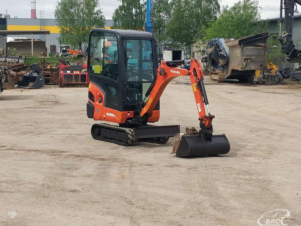 Kubota KX16-4, мини-экскаваторы