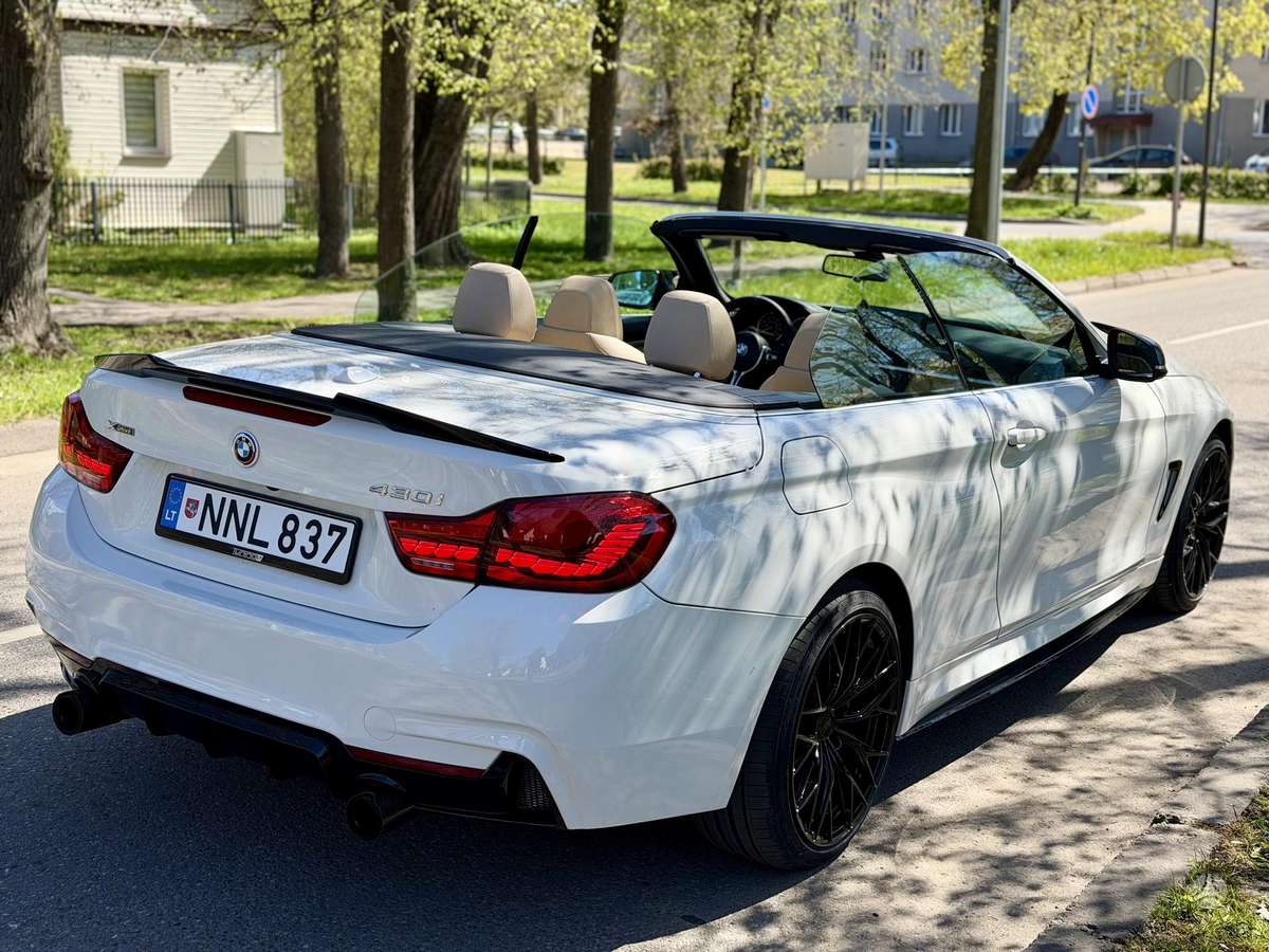 BMW 430, 2.0 l., Кабриолет