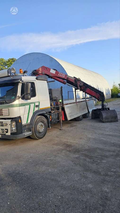 Volvo FM12, dumpers with crane