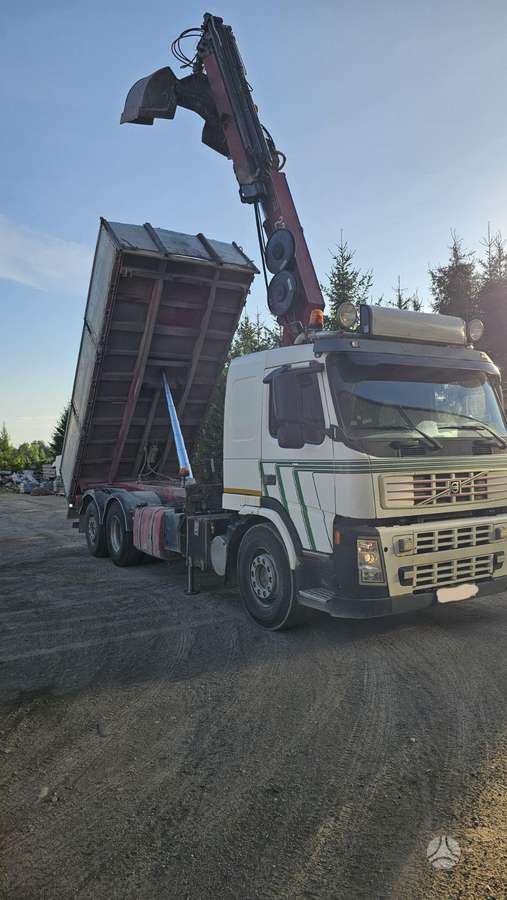 Volvo FM12, dumpers with crane