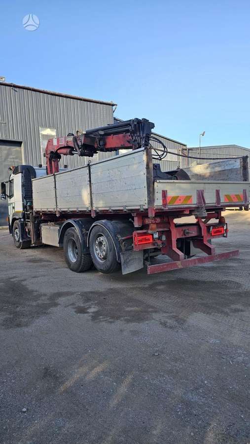 Volvo FM12, самосвалы с краном