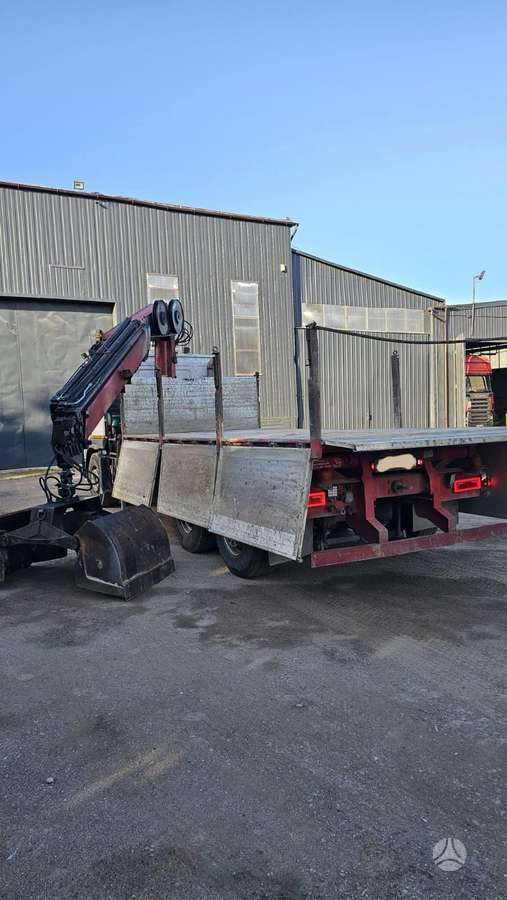 Volvo FM12, dumpers with crane
