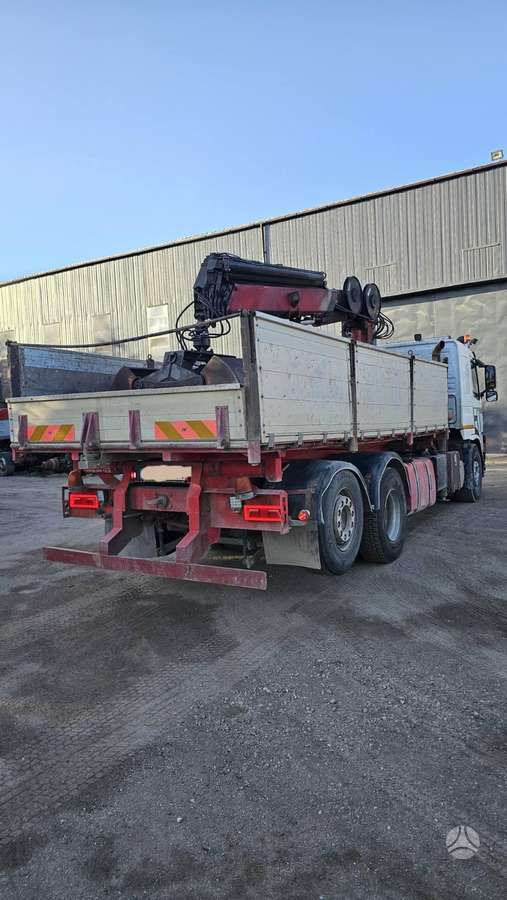 Volvo FM12, самосвалы с краном