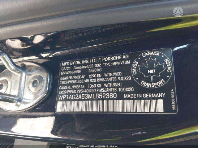 Porsche Macan, off-road / crossover