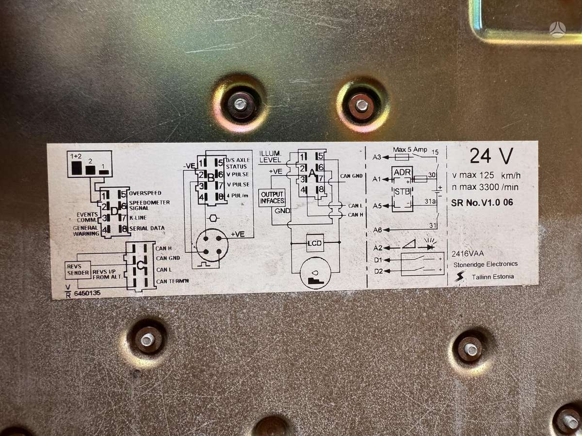 Volvo FL6 , Stoneridge Electronics V, trucks