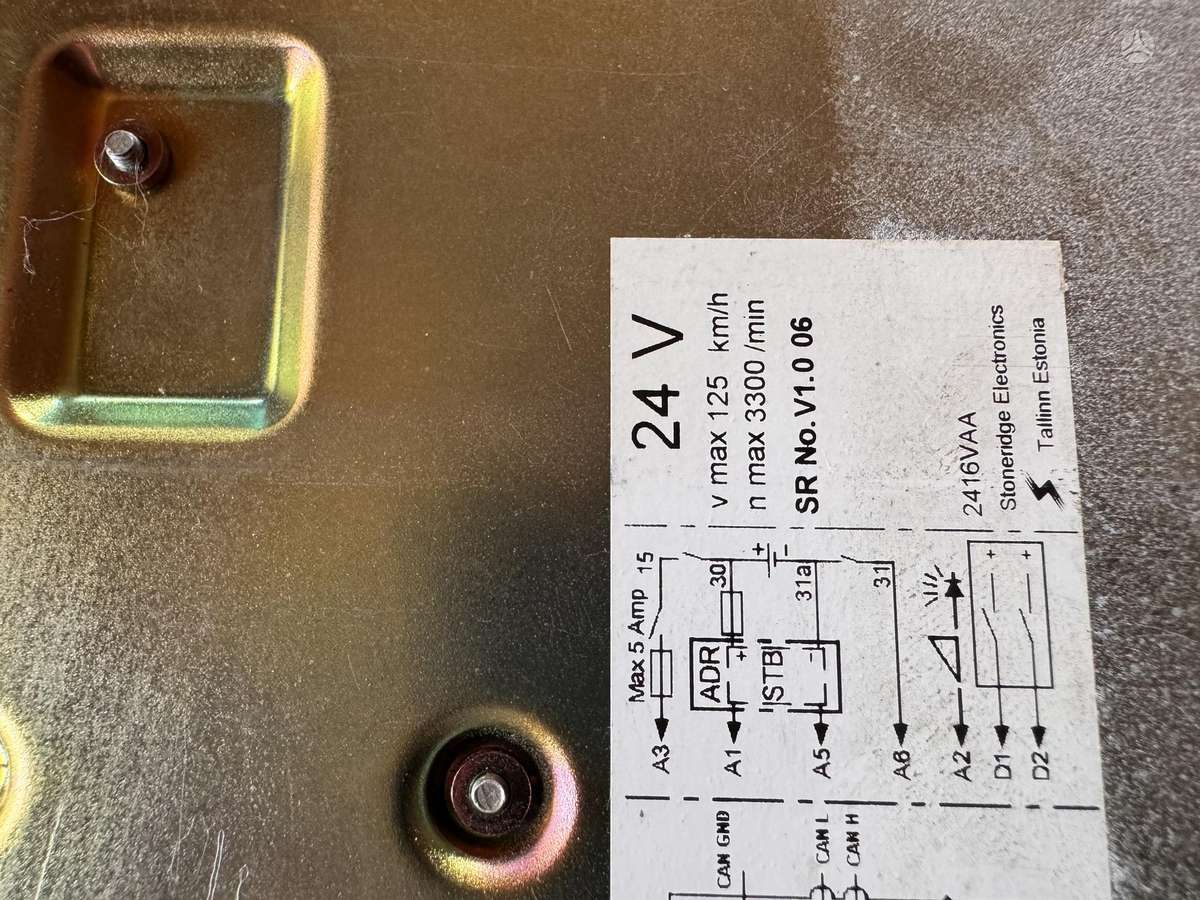 Volvo FL6 , Stoneridge Electronics V, sunkvežimiai