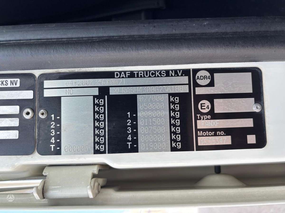 DAF XF530, refrigerated trucks