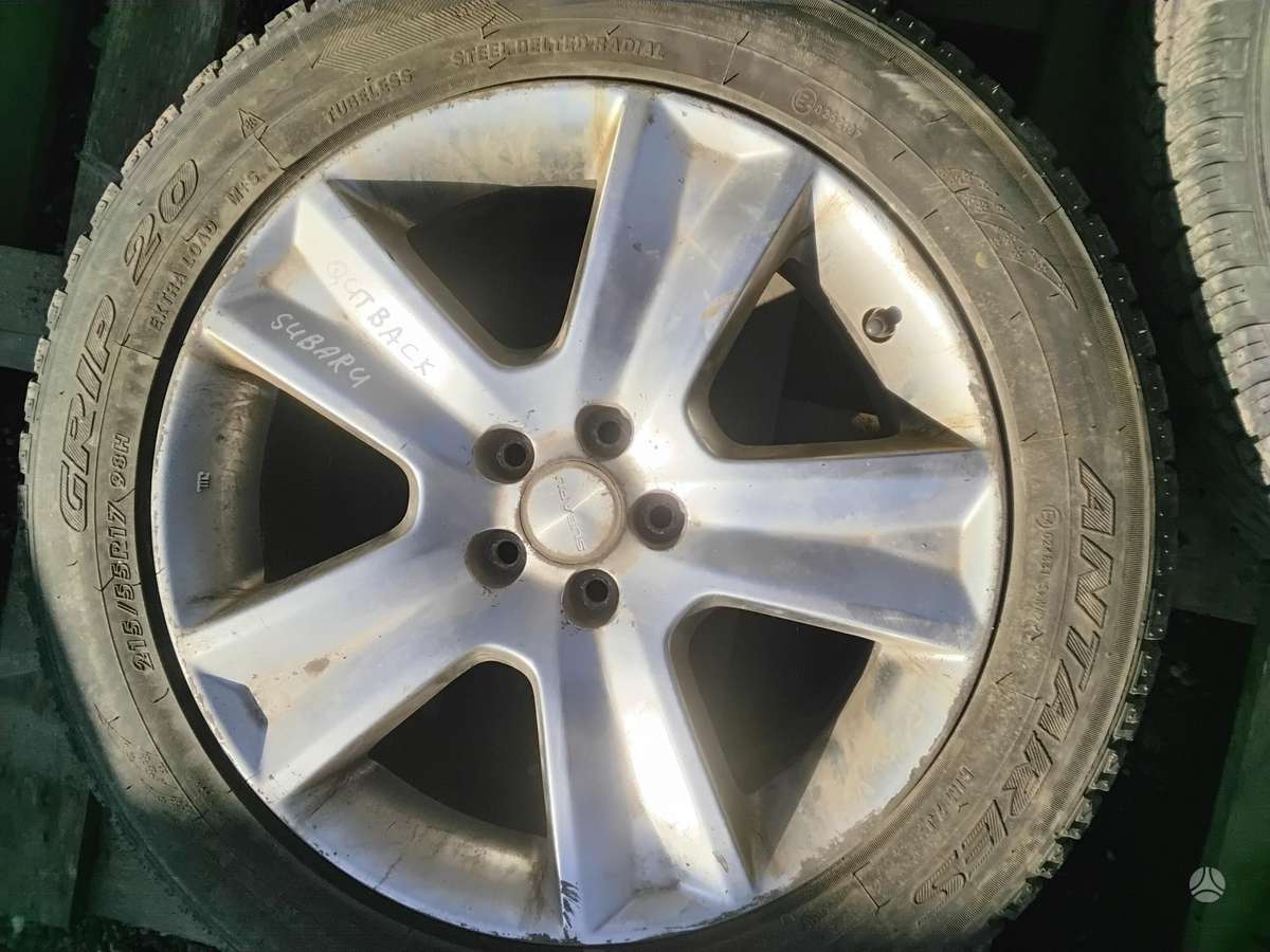 Subaru Outback, light alloy, R17
