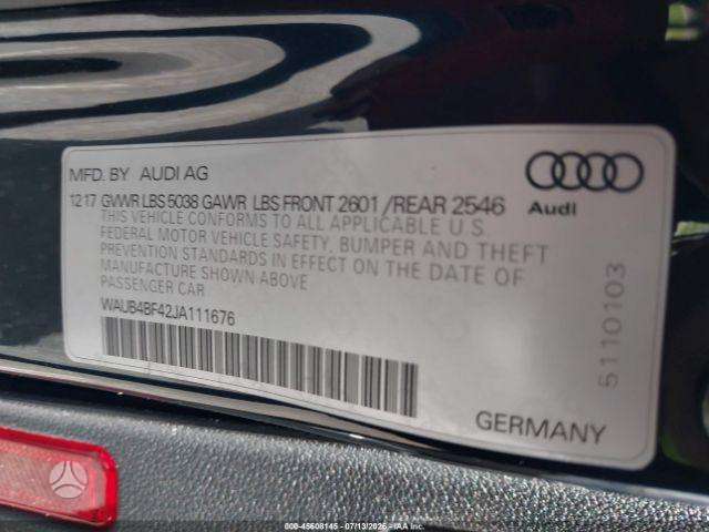 Audi S4, 3.0 l., Седан