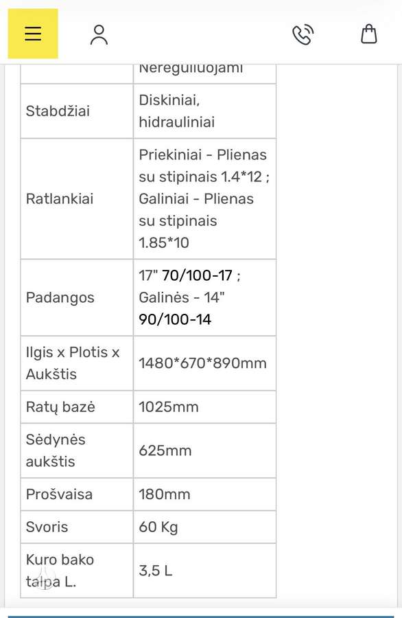 KAYO TS90 90cc, krosiniai