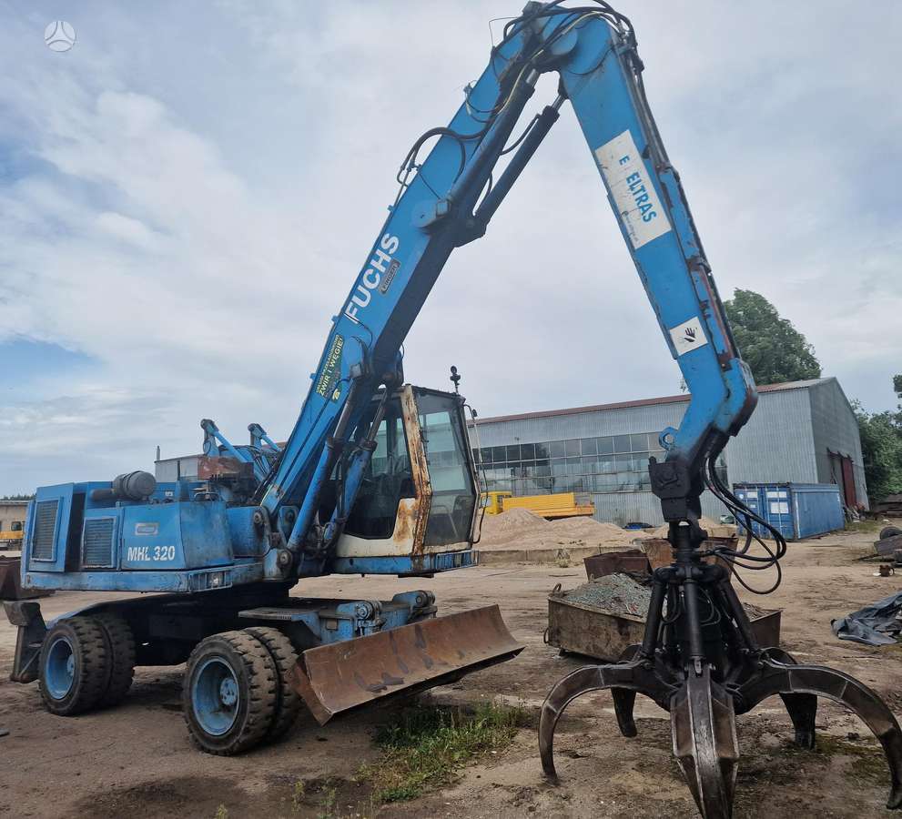 Fuchs MHL320, ekskavatoriniai krautuvai