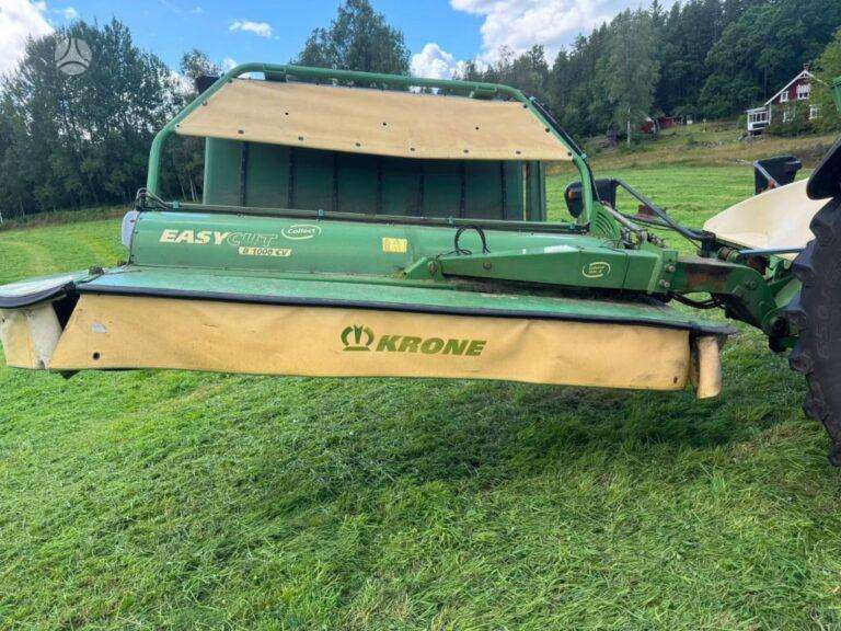 Krone EasyCut B 1000 CV, сенокосилки / измельчители