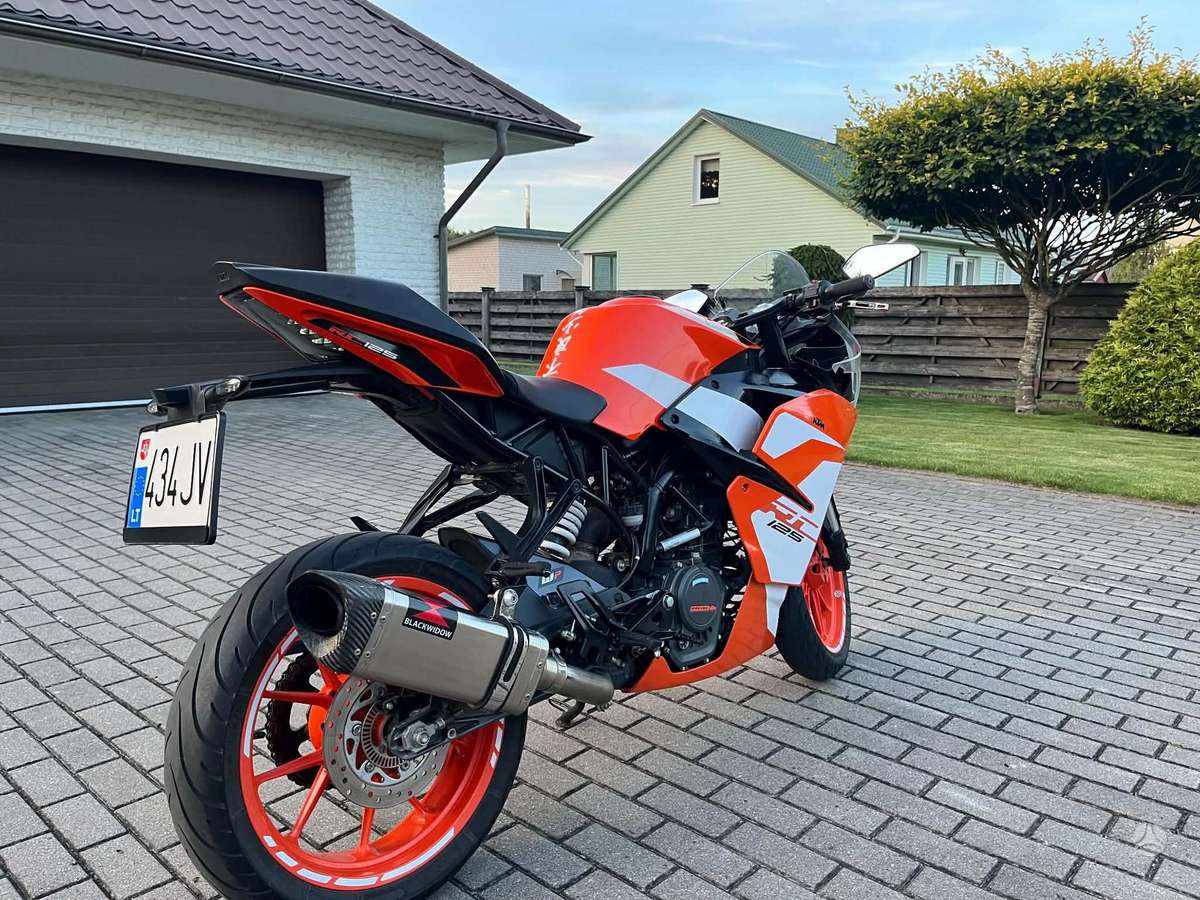 KTM RC 125cc, superbikes