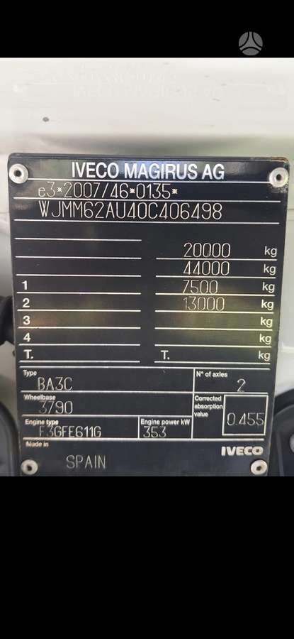 Iveco Stralis, 2 спальных места