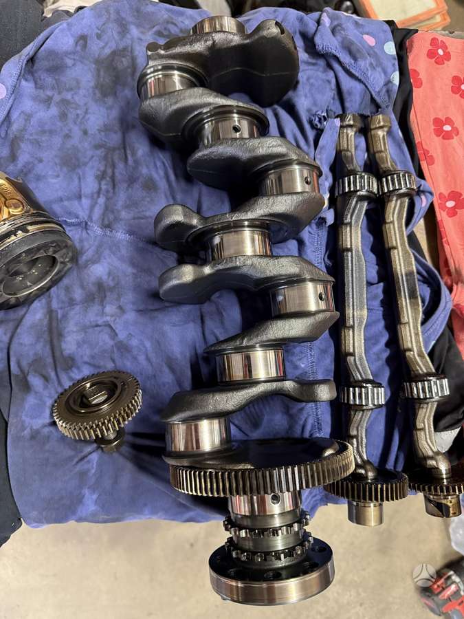 BMW 520, B47D20b, variklio detalės
