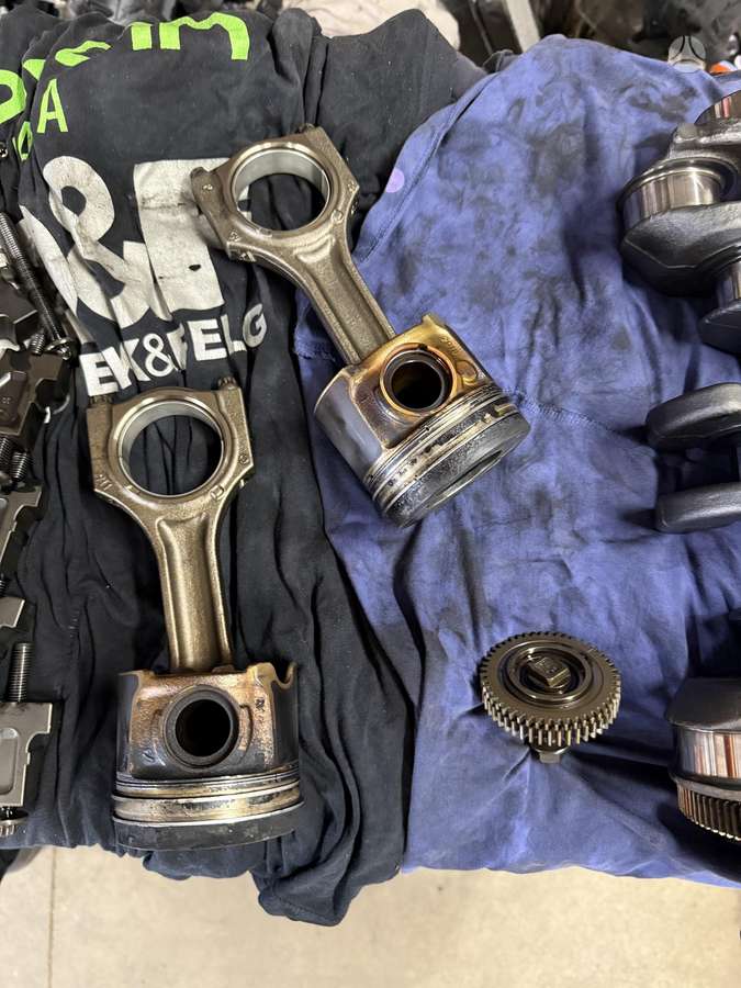 BMW 520, B47D20b, variklio detalės