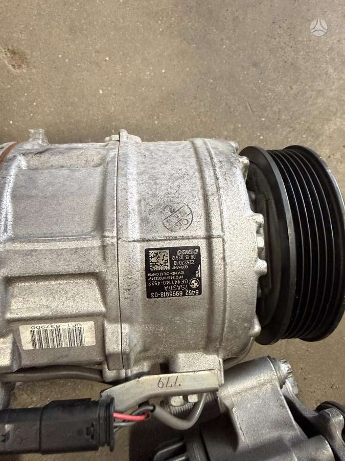 BMW 520, B47D20b, variklio detalės