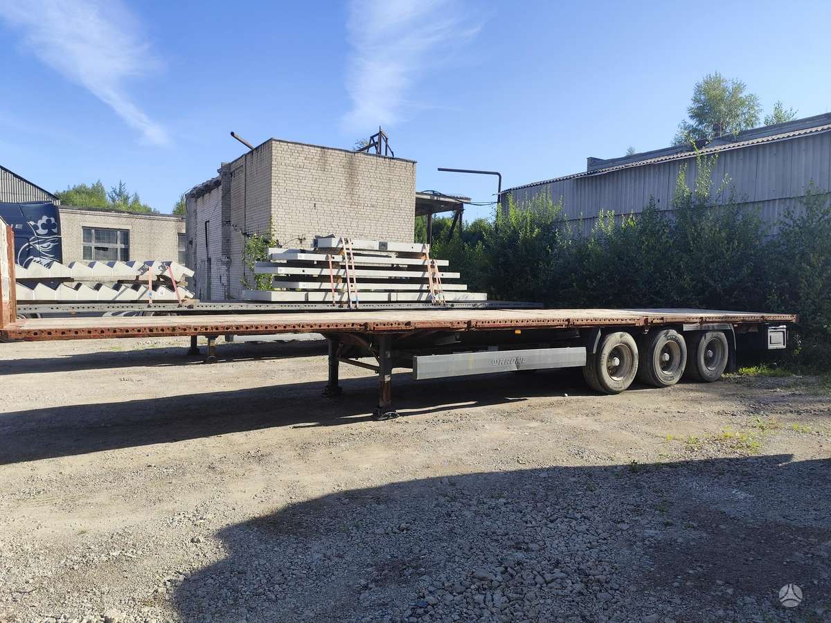Krone, flatbed