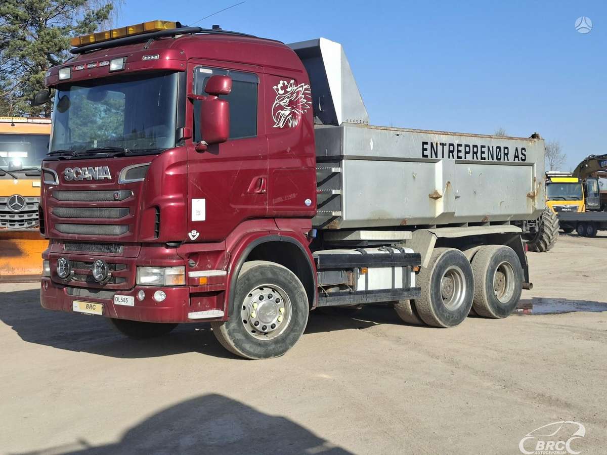 Scania R 560 6x4, самосвалы