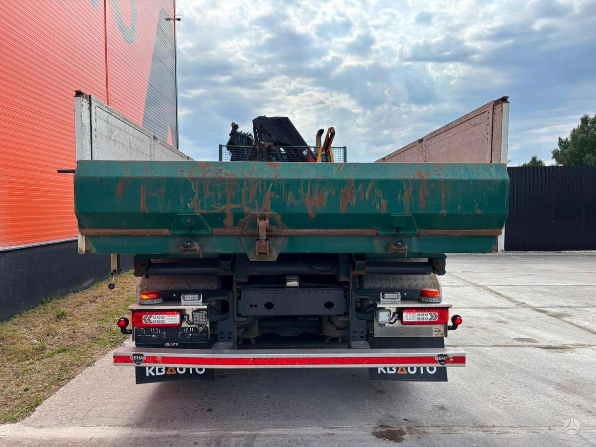 Volvo FM 450 8x4*4, dumpers with crane