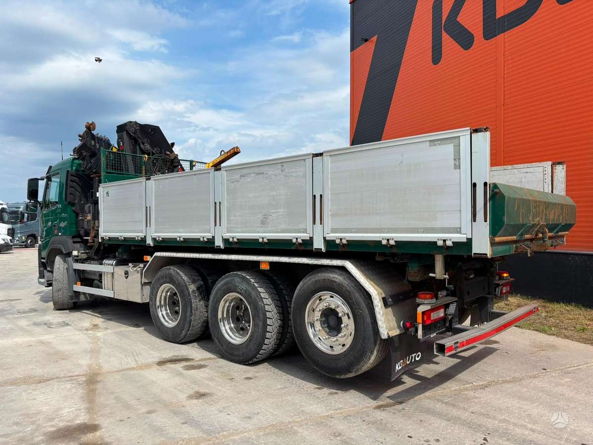 Volvo FM 450 8x4*4, dumpers with crane