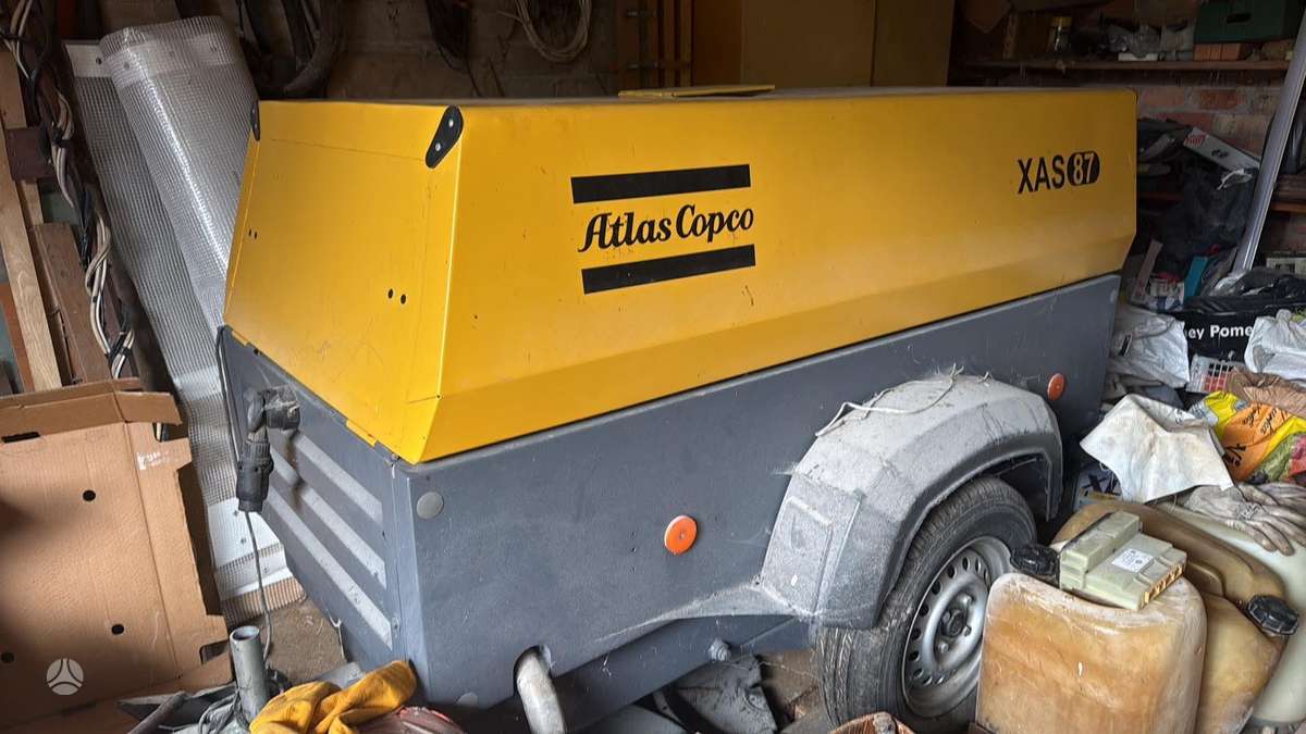 Atlas Copco XAS 87, compressor