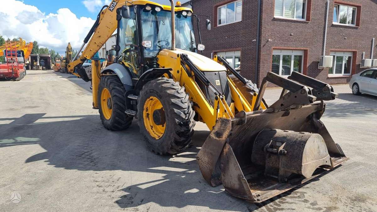 JCB 4 CX, ekskavatoriniai krautuvai