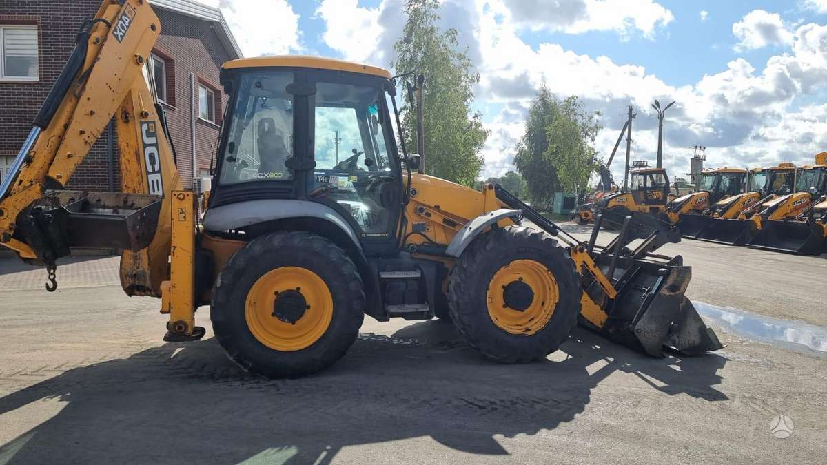 JCB 4 CX, ekskavatoriniai krautuvai