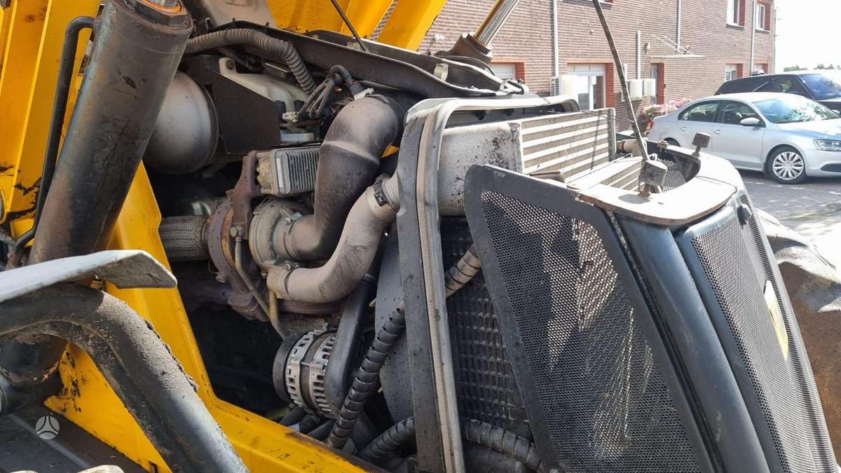 JCB 4 CX, ekskavatoriniai krautuvai