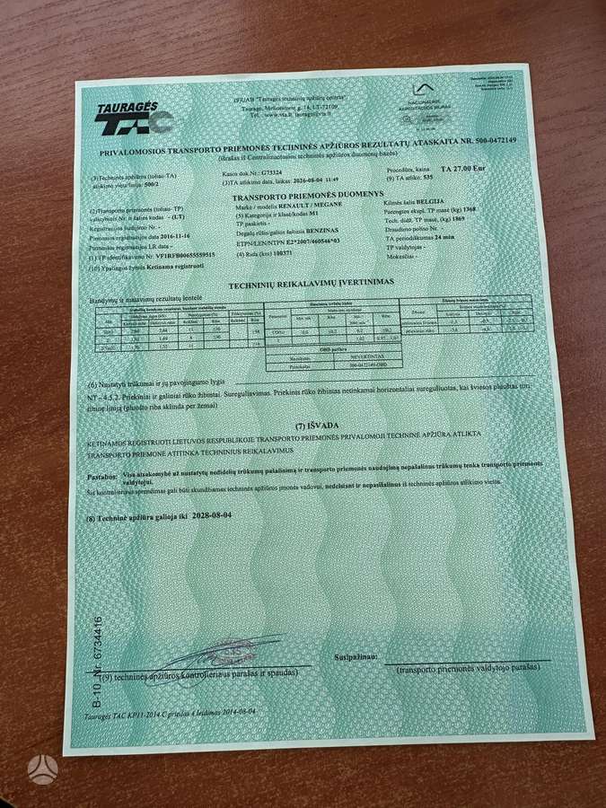 Renault Megane, 1.2 l., Универсал