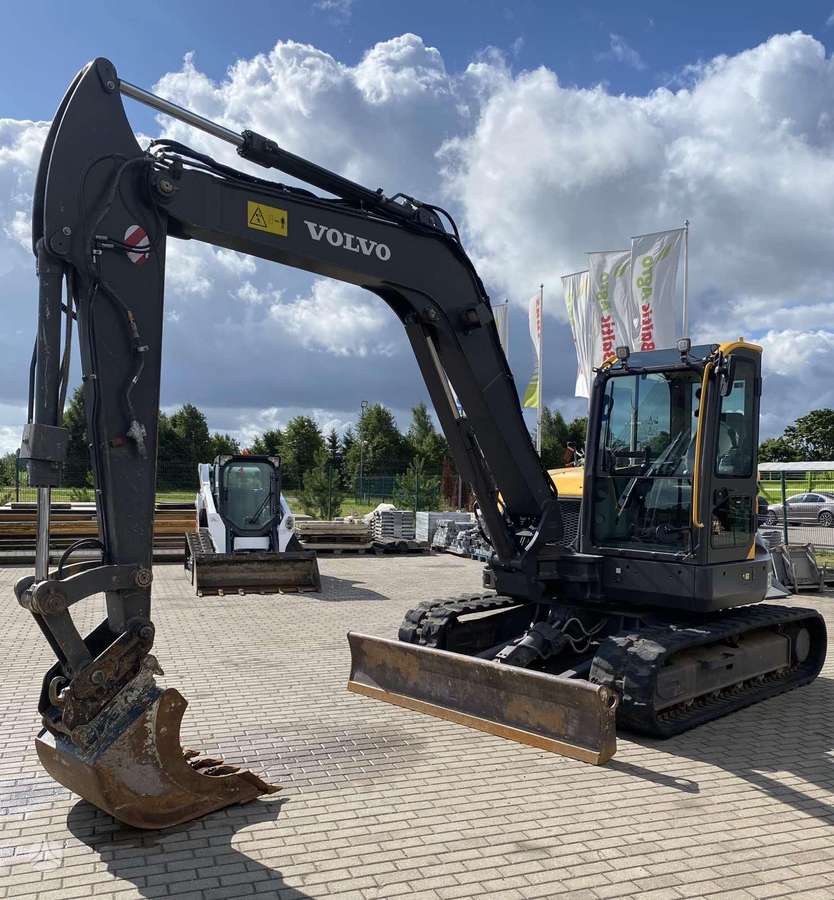 Volvo ECR88D PRO, ekskavatoriai