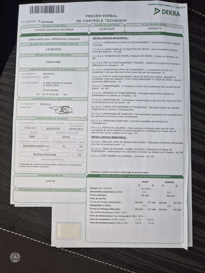 Opel Astra, 1.6 l., hatchback