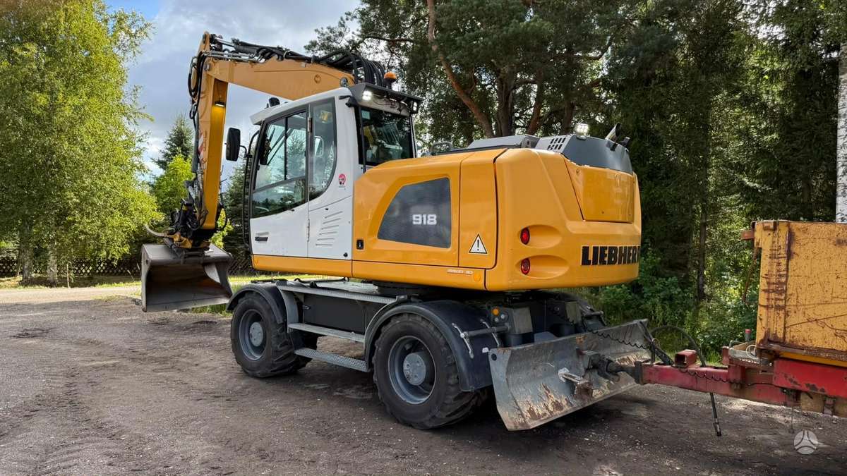 Liebherr A918 Litronic, ekskavatori