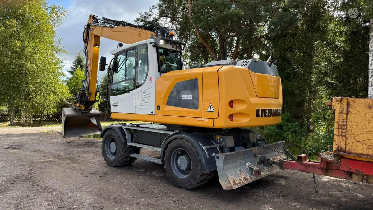 Liebherr A918 Litronic, экскаваторы