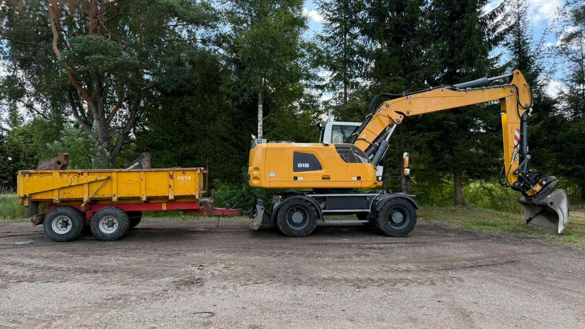 Liebherr A918 Litronic, ekskavatoriai